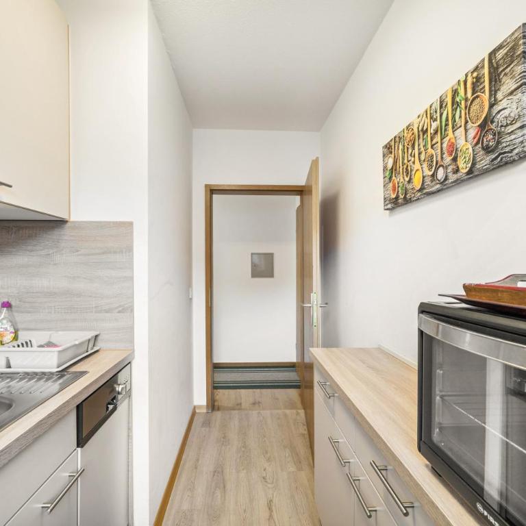 Fewo Bergblick, Sauna, Parkplatz - Superior Apartment mit 1 Schlafzimmer und Balkon - 8