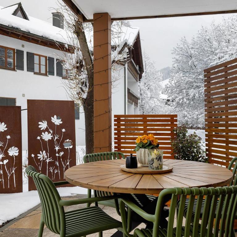 Ferienwohnung Vilstalstüble - Apartment mit 1 Schlafzimmer und Gartenblick - 15
