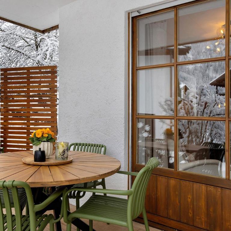 Ferienwohnung Vilstalstüble - Apartment mit 1 Schlafzimmer und Gartenblick - 14