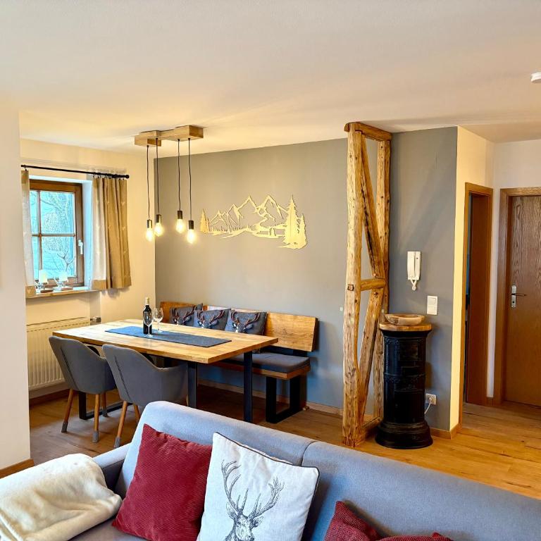 Ferienwohnung Vilstalstüble - Apartment mit 1 Schlafzimmer und Gartenblick - 23