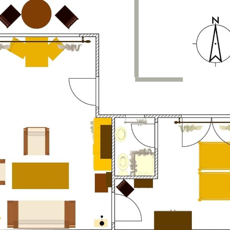 Aptos Monasterio de San Antonio 4 - Apartamento Superior de 1 dormitorio con balcón - 11