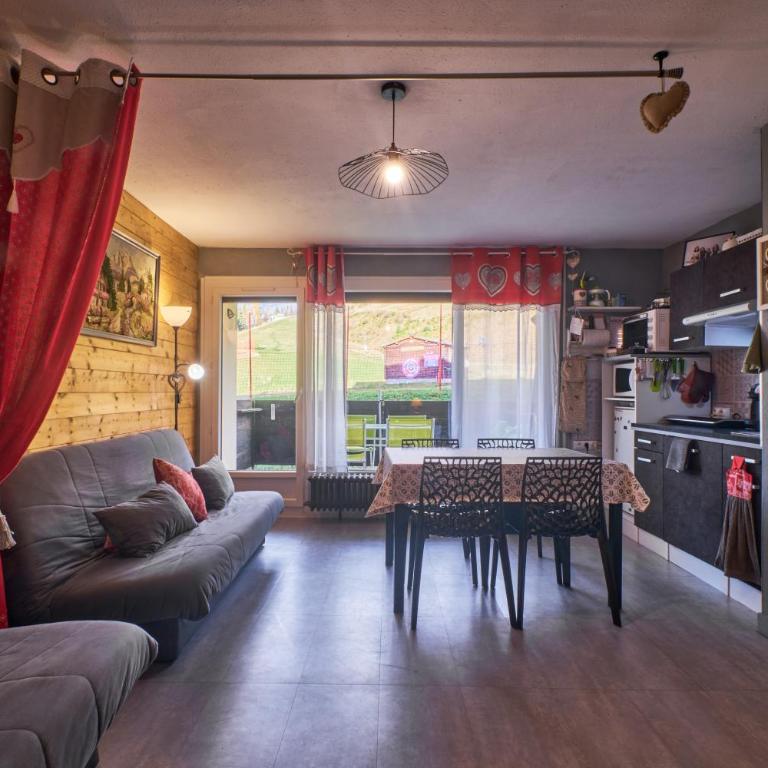 Studio Au Pieds Pistes Ski Collet - Studio mit Terrasse - 1