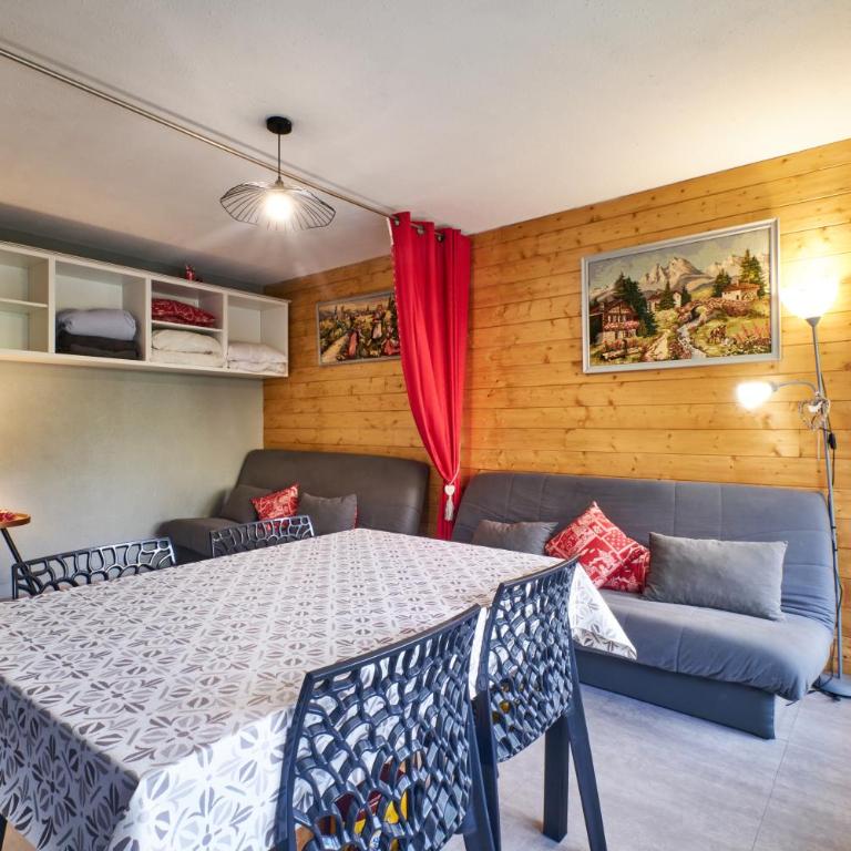 Studio Au Pieds Pistes Ski Collet - Studio mit Terrasse - 6