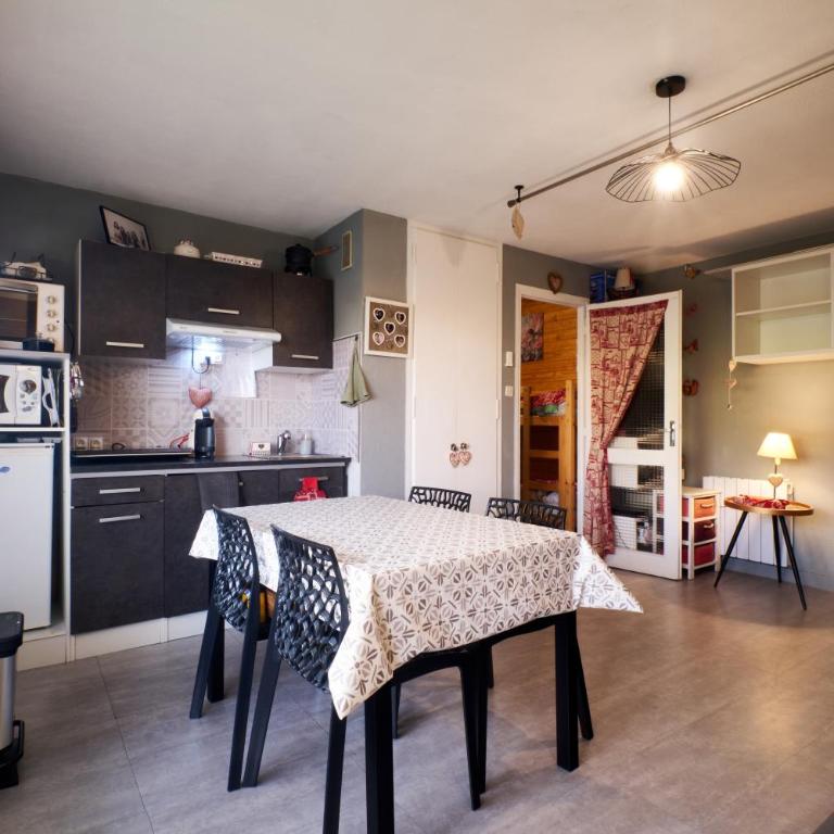 Studio Au Pieds Pistes Ski Collet - Studio mit Terrasse - 8