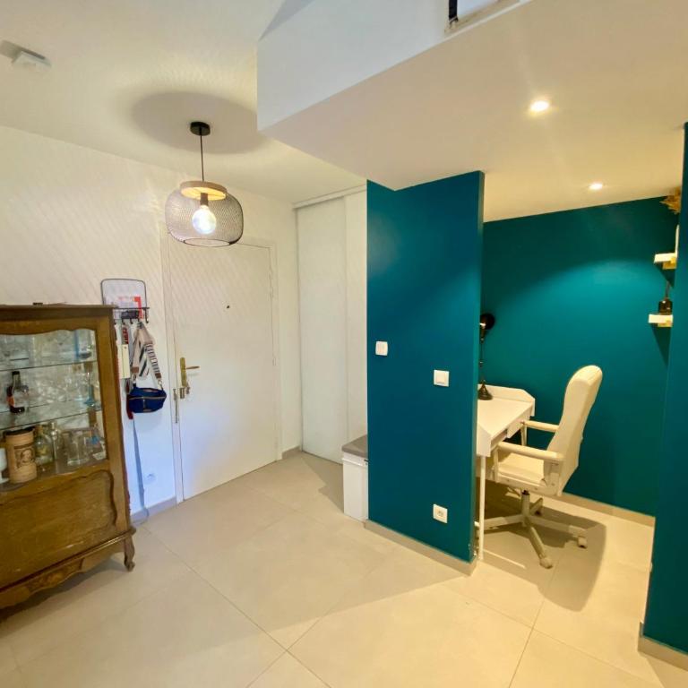 West Nice Ground-Floor one Bedroom Apartment with Parking, Garden, Pool - Appartement 1 Chambre - 11
