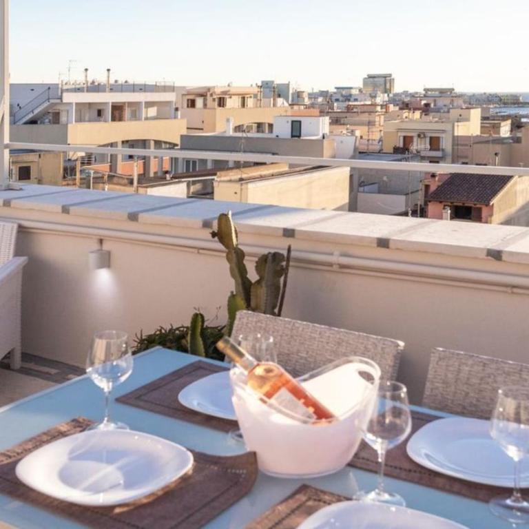 Bilocale con terrazza vista mare a Gallipoli - Apulia Home - Appartamento con 1 Camera da Letto - 4