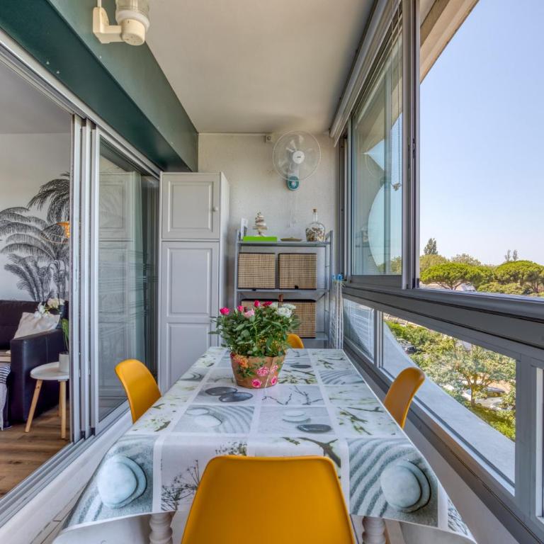 Chez Nat n Rosy - Studio mit Terrasse - 1