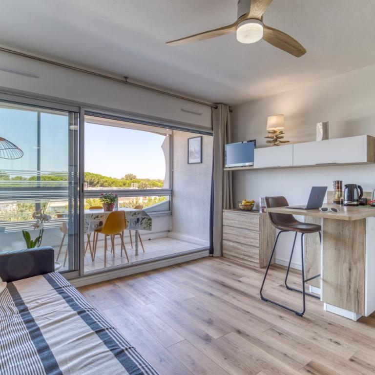 Chez Nat n Rosy - Studio mit Terrasse - 6