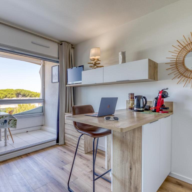 Chez Nat n Rosy - Studio mit Terrasse - 2