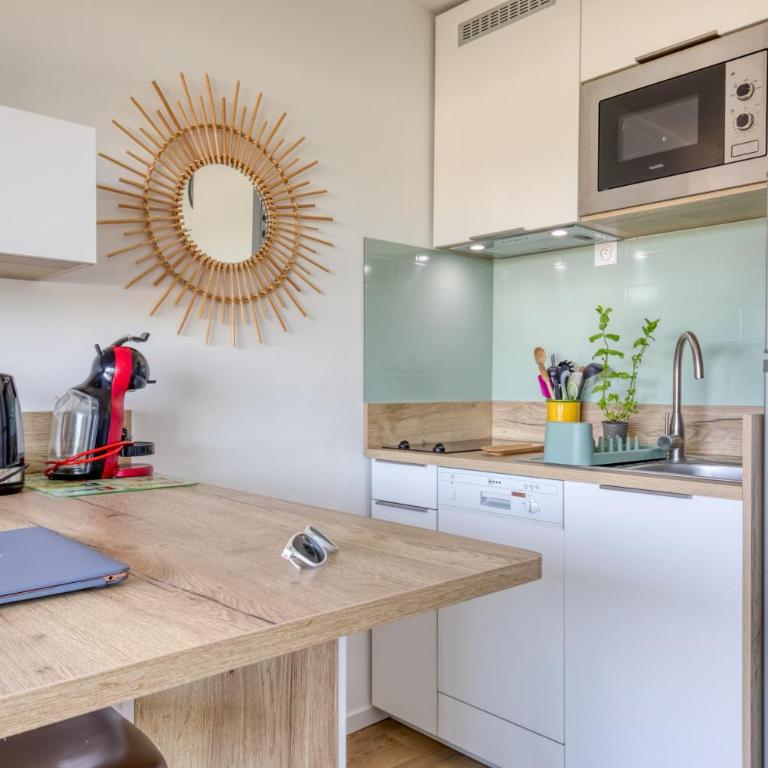Chez Nat n Rosy - Studio mit Terrasse - 17