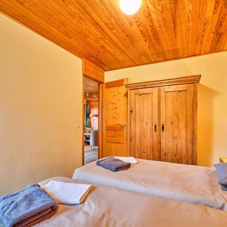 Chalet il fera beau demain - Two-Bedroom Deluxe Apartment with Garden View - 13