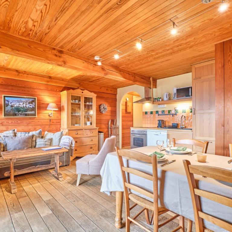 Chalet il fera beau demain - Two-Bedroom Deluxe Apartment with Garden View - 3