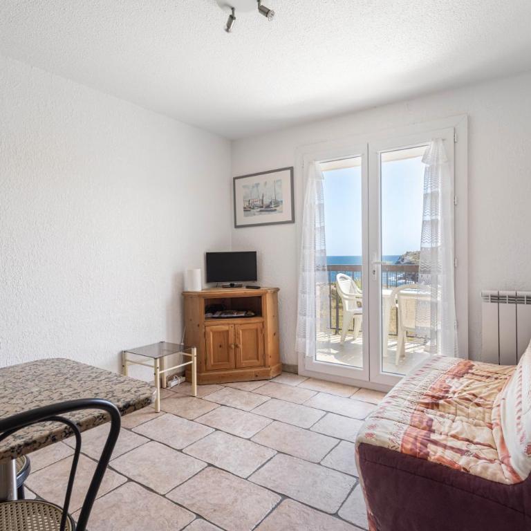 Appartement terrasse vue mer - Apartamento Superior de 1 dormitorio con balcón - 5
