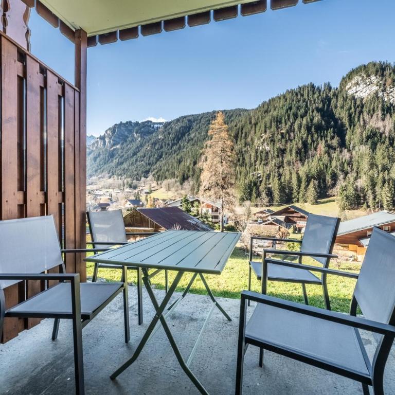 Studio Rez-de-jardin, 4 pers Chatel - Appartement avec Terrasse - 3