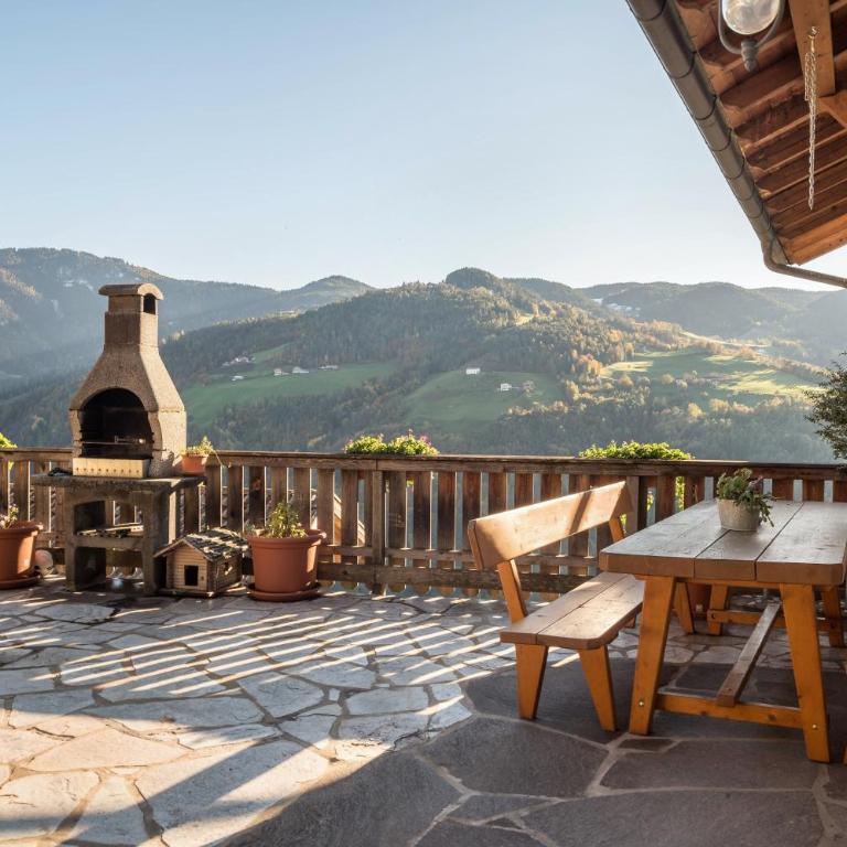 Gfinkerhof Rosengarten - Appartamento Deluxe con 2 Camere da Letto e Vista Giardino - 23