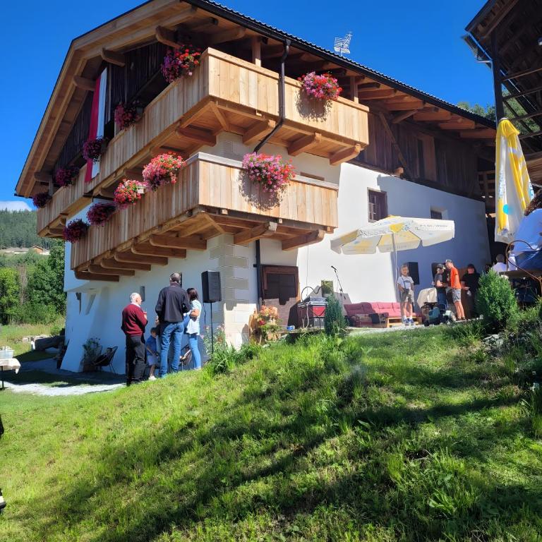 Herzleierhof Rodeneck - Apartment mit 1 Schlafzimmer und Gartenblick - 34