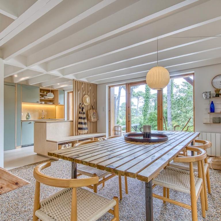 Villa Cap-Ferret, vue bassin-pinède - Villa - Vue sur Jardin - 9
