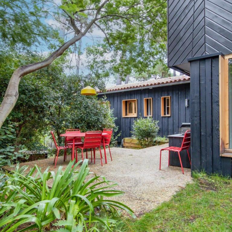 Villa Cap-Ferret, vue bassin-pinède - Villa - Vue sur Jardin - 34