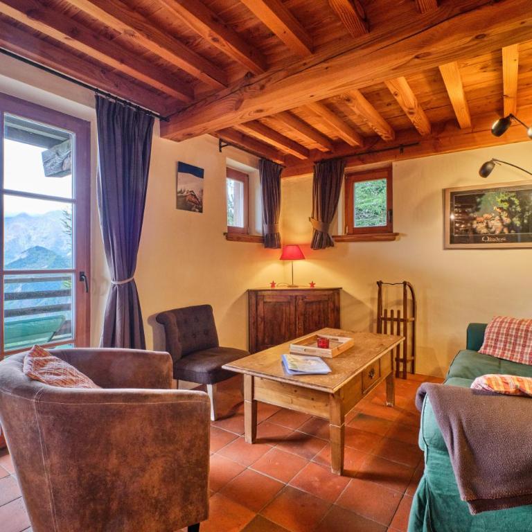 Chalet il fera beau demain - Two-Bedroom Deluxe Apartment with Garden View - 2