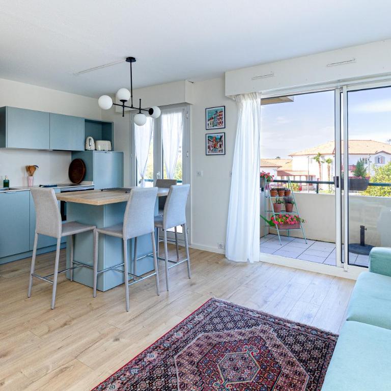 Appart Anglet - Apartment mit 1 Schlafzimmer und Gartenblick - 6