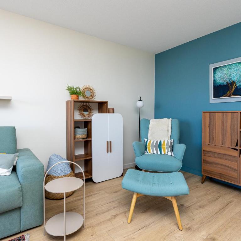 Appart Anglet - Apartment mit 1 Schlafzimmer und Gartenblick - 11