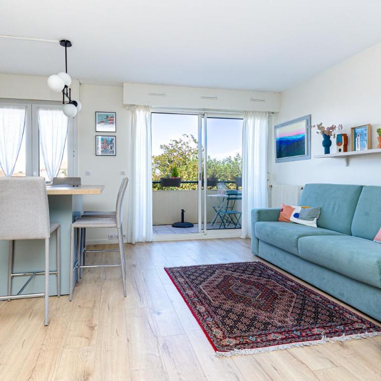 Appart Anglet - Apartment mit 1 Schlafzimmer und Gartenblick - 2