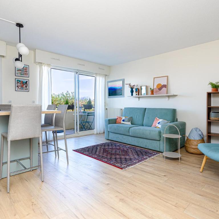 Appart Anglet - Apartment mit 1 Schlafzimmer und Gartenblick - 1