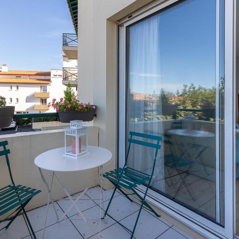 Appart Anglet - Apartment mit 1 Schlafzimmer und Gartenblick - 5