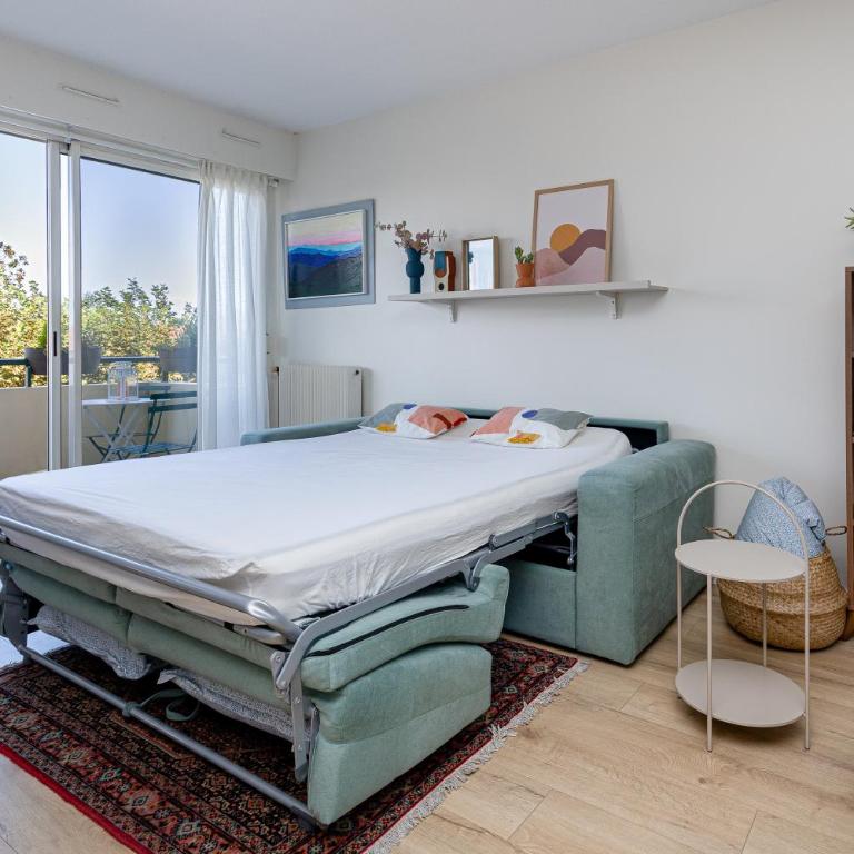 Appart Anglet - Apartment mit 1 Schlafzimmer und Gartenblick - 12