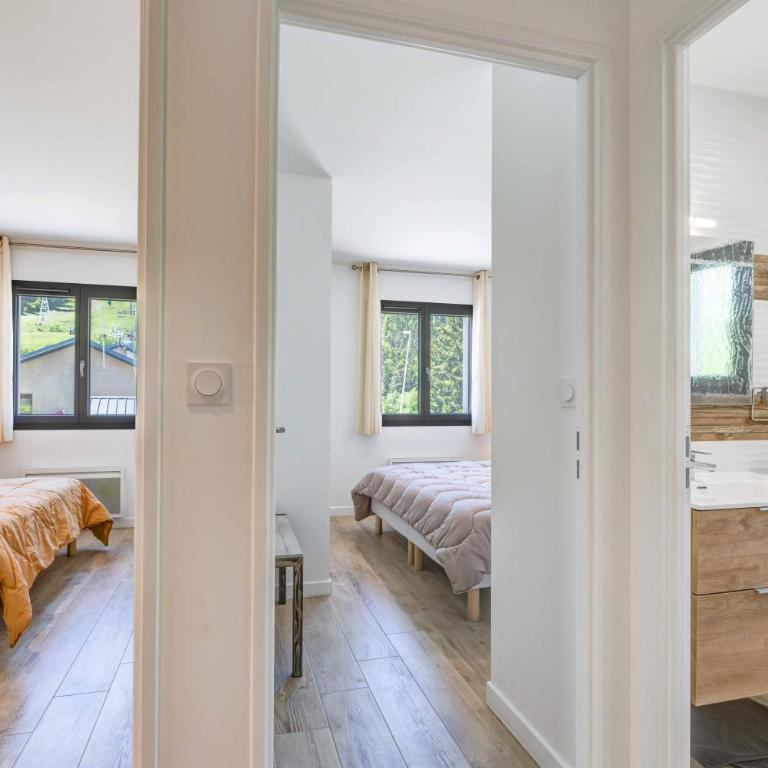 Aux pieds des pistes - Appt A - Appartement 3 Chambres Premium avec Balcon - 13