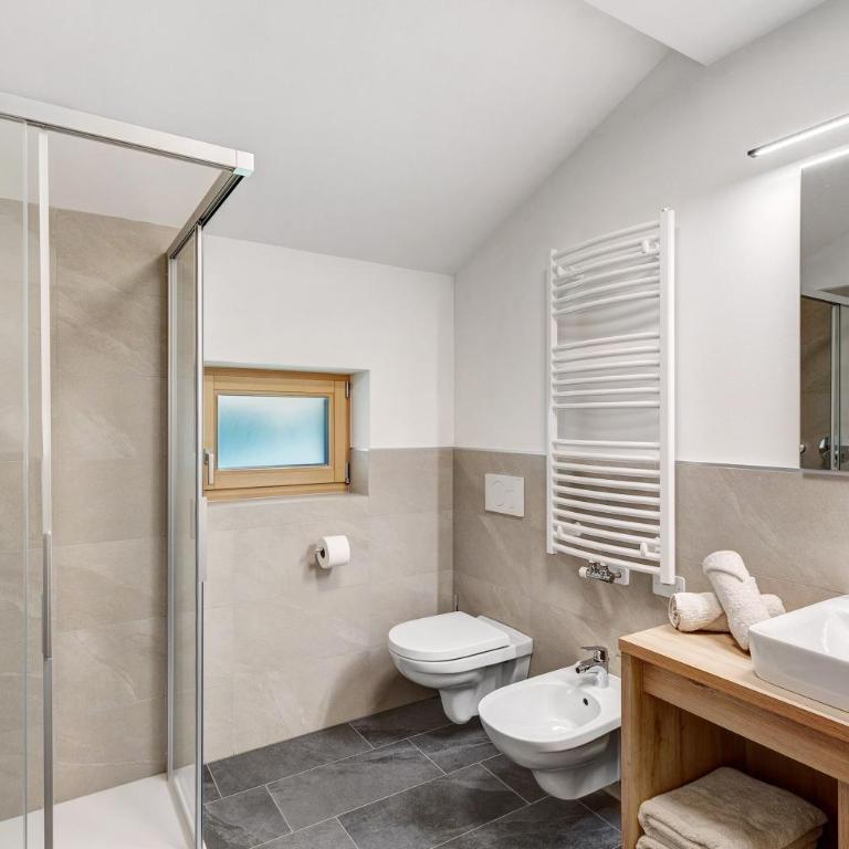 Lü da Plazores - Appartamento Superior con 1 Camera da Letto e Balcone - 11