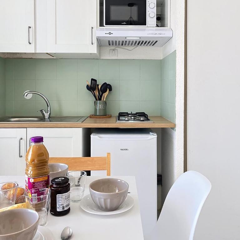Plage Richelieu 1ch, wifi, parking, loggia - Apartment mit Meerblick - 7