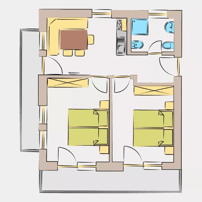 Angererhof - Appartement Leni - Appartamento Deluxe con 2 Camere da Letto e Vista Giardino - 3
