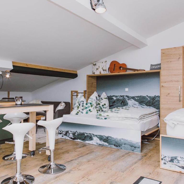 Guggi´s Emporeon Allgäu - Apartment mit 1 Schlafzimmer und Garten - 4