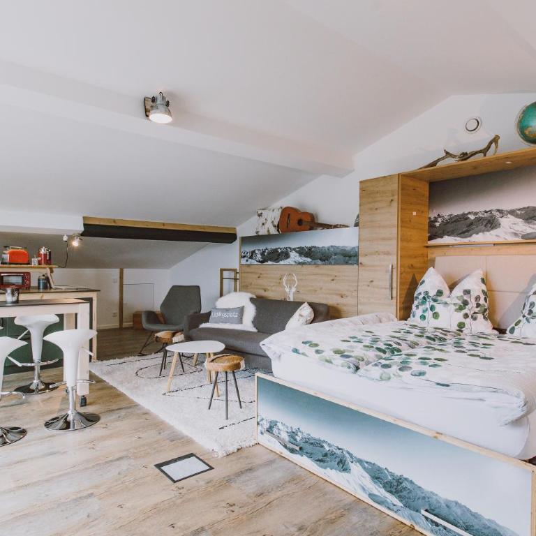 Guggi´s Emporeon Allgäu - Apartment mit 1 Schlafzimmer und Garten - 7