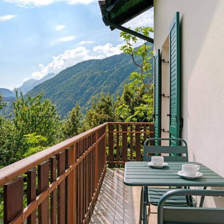Agritur Montibeller Fravort - Appartamento Deluxe con 2 Camere da Letto e Vista Giardino - 1