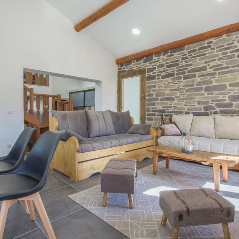 Gîte Les Mélèzes - Appartement Supérieur avec Balcon - 7