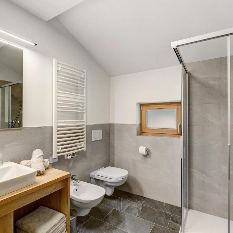 Lü da Plazores - Appartamento Superior con 1 Camera da Letto e Balcone - 14