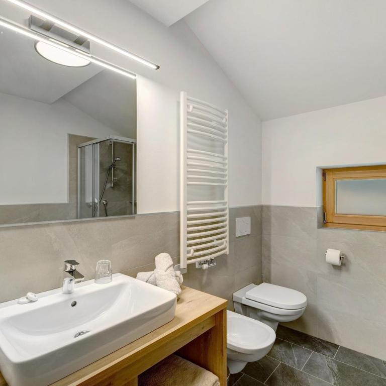 Lü da Plazores - Appartamento Superior con 1 Camera da Letto e Balcone - 11
