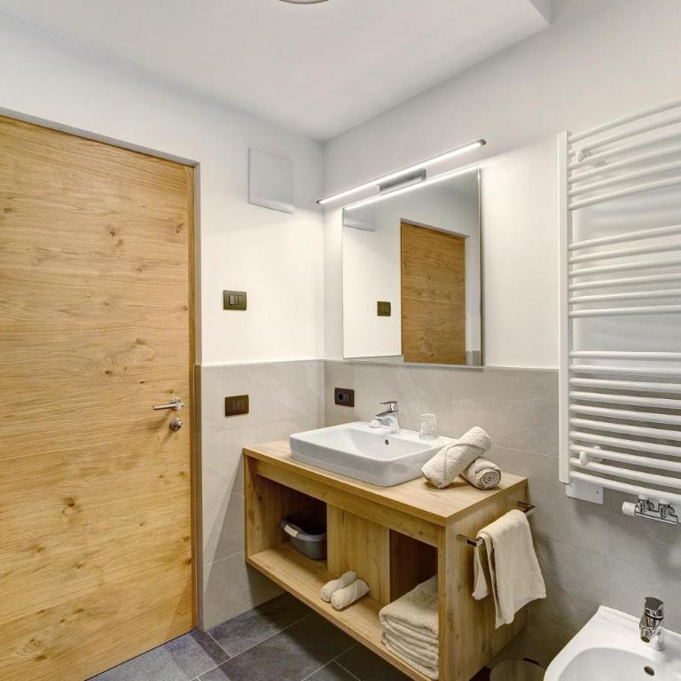Lü da Plazores - Appartamento Superior con 1 Camera da Letto e Balcone - 12