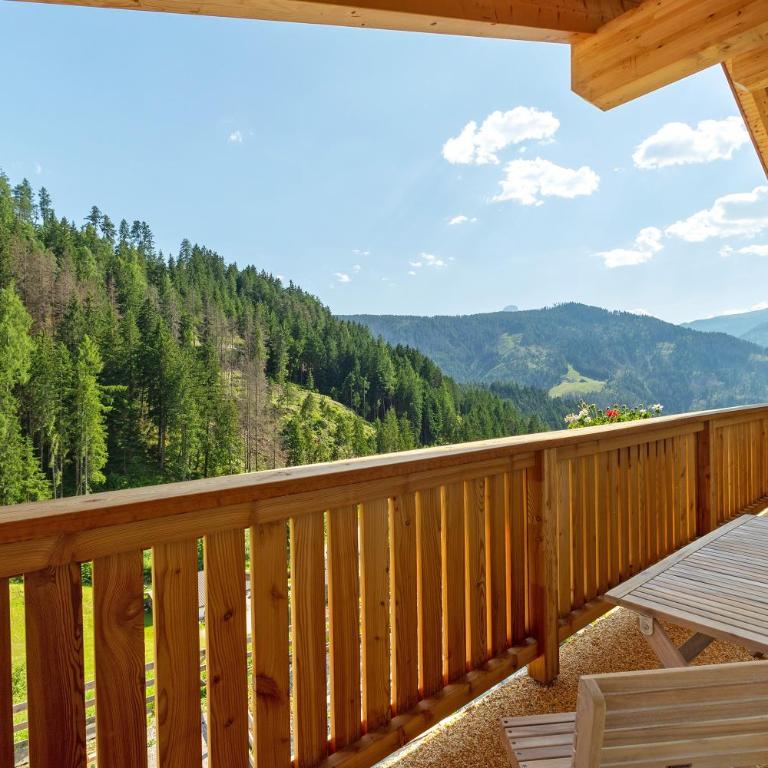 Lü da Plazores - Appartamento Superior con 1 Camera da Letto e Balcone - 6