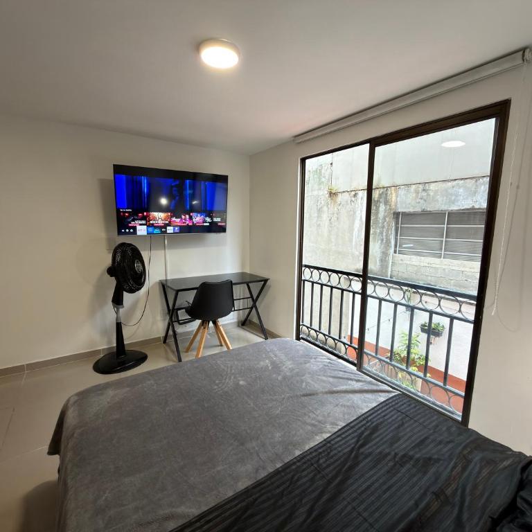 Apartaestudio en Pinares, cerca a megacentro - One-Bedroom Apartment - 12
