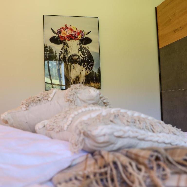 Chalet Almblick mit Sauna - Three-Bedroom Apartment with Mountain View - 28