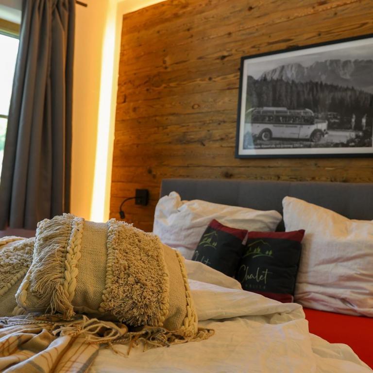 Chalet Almblick mit Sauna - Three-Bedroom Apartment with Mountain View - 25
