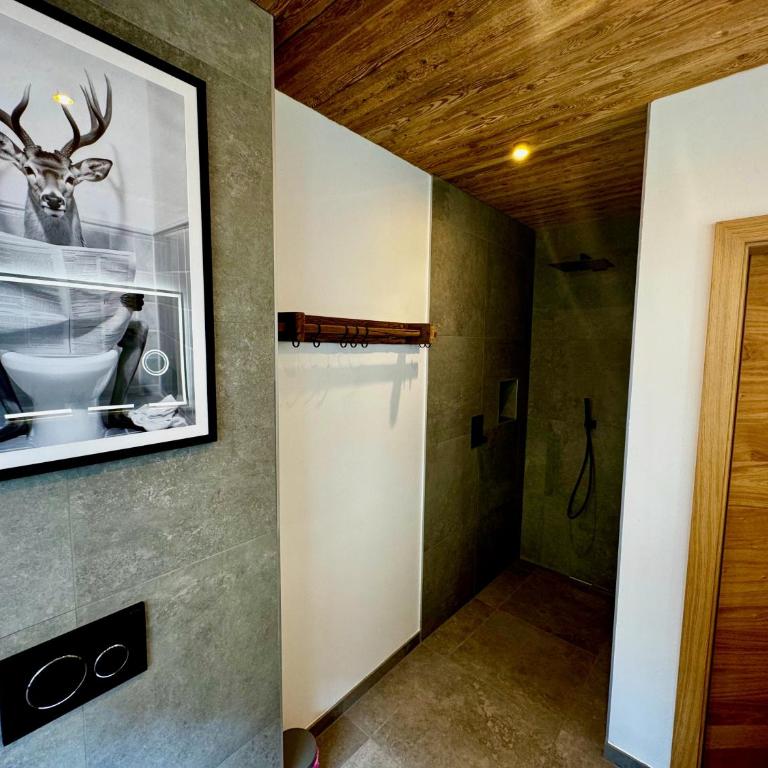Chalet Almblick mit Sauna - Three-Bedroom Apartment with Mountain View - 35
