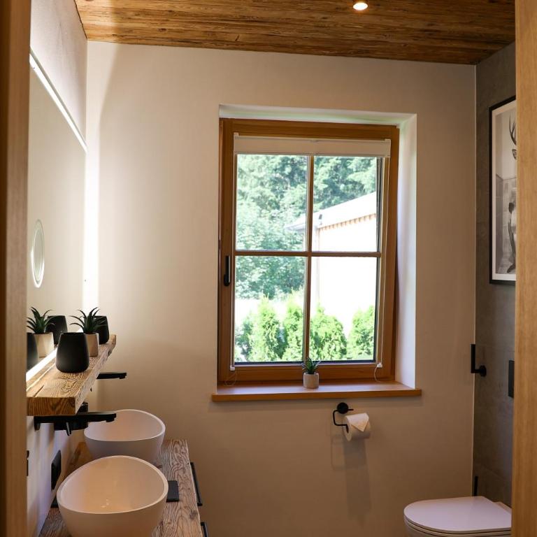 Chalet Almblick mit Sauna - Three-Bedroom Apartment with Mountain View - 33