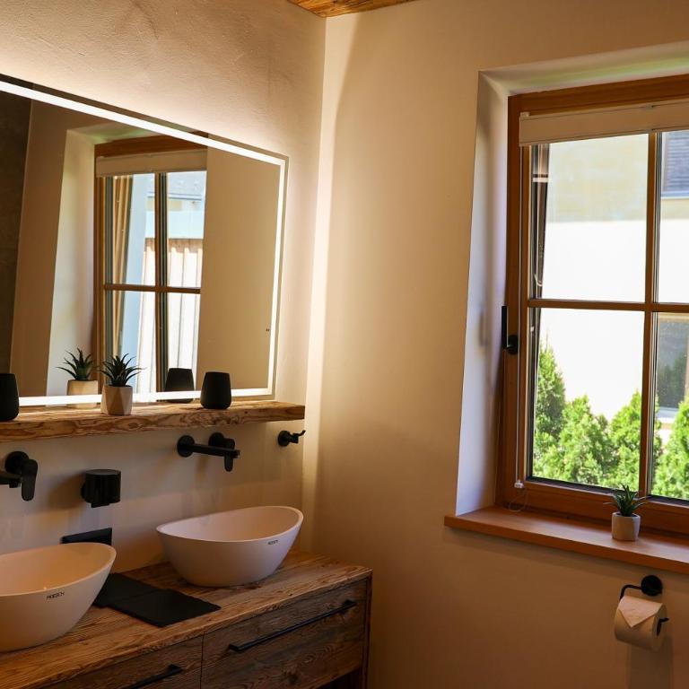 Chalet Almblick mit Sauna - Three-Bedroom Apartment with Mountain View - 34