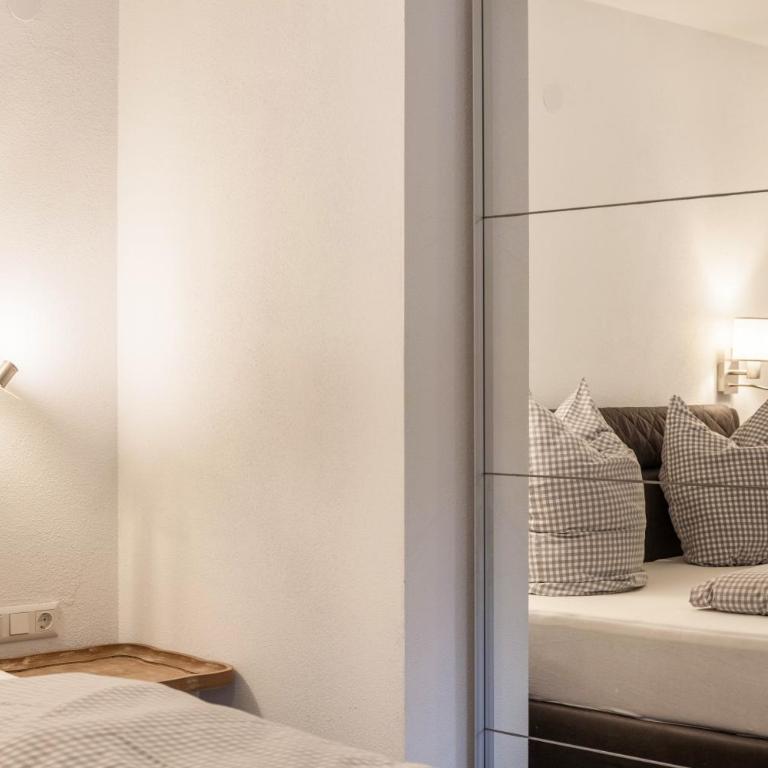 Ferienwohnung Zugspitze - Appartement 1 Chambre - Vue sur Jardin - 9