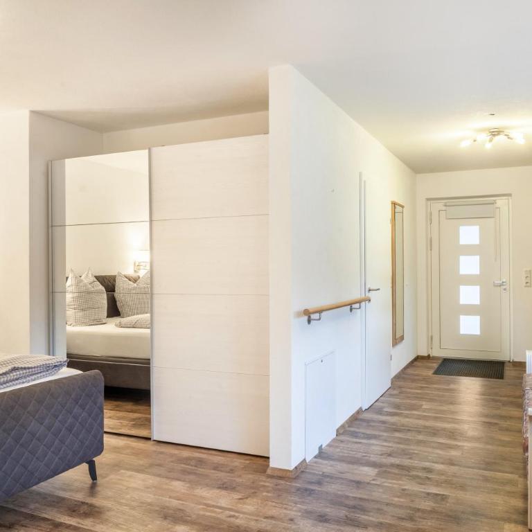 Ferienwohnung Zugspitze - Appartement 1 Chambre - Vue sur Jardin - 8