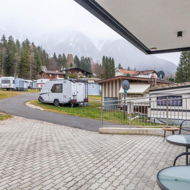 Ferienwohnung Zugspitze - Appartement 1 Chambre - Vue sur Jardin - 22